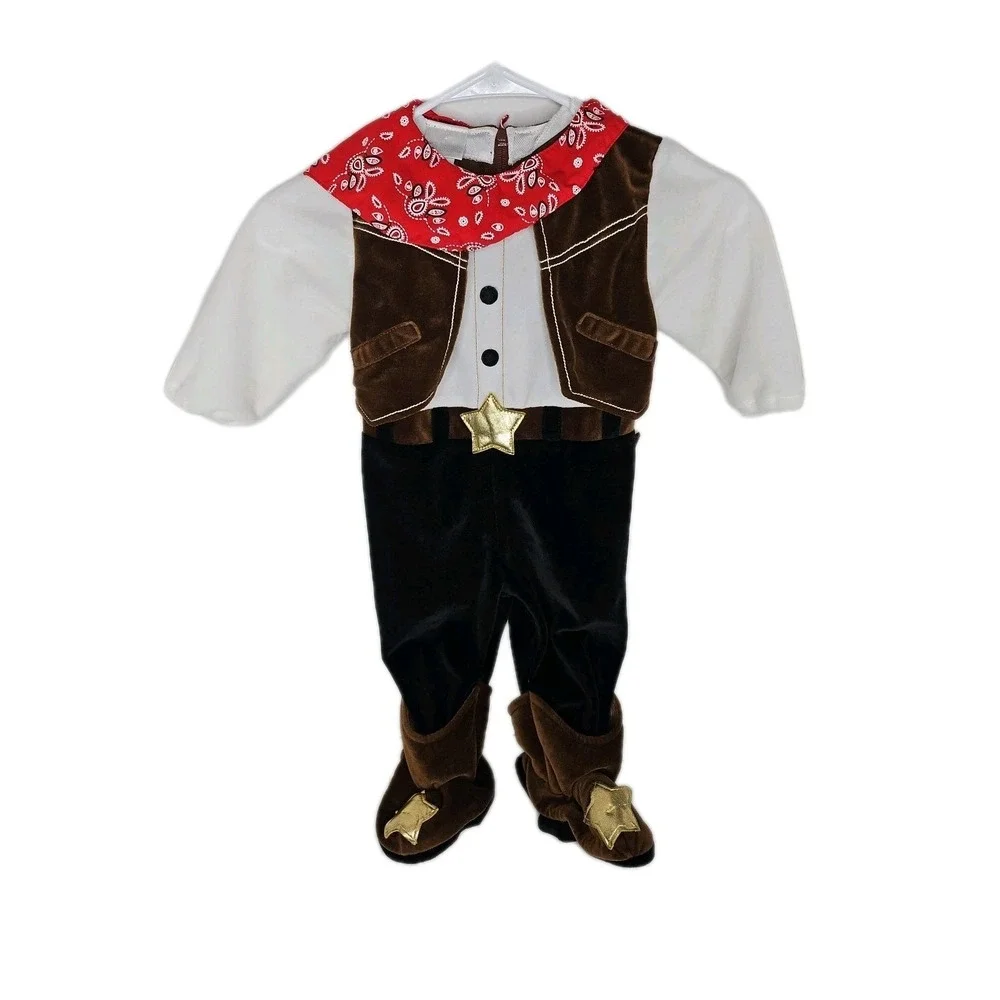Miniwear‎ Infant Size 18 Mths Cowboy Sheriff Western Halloween Costume